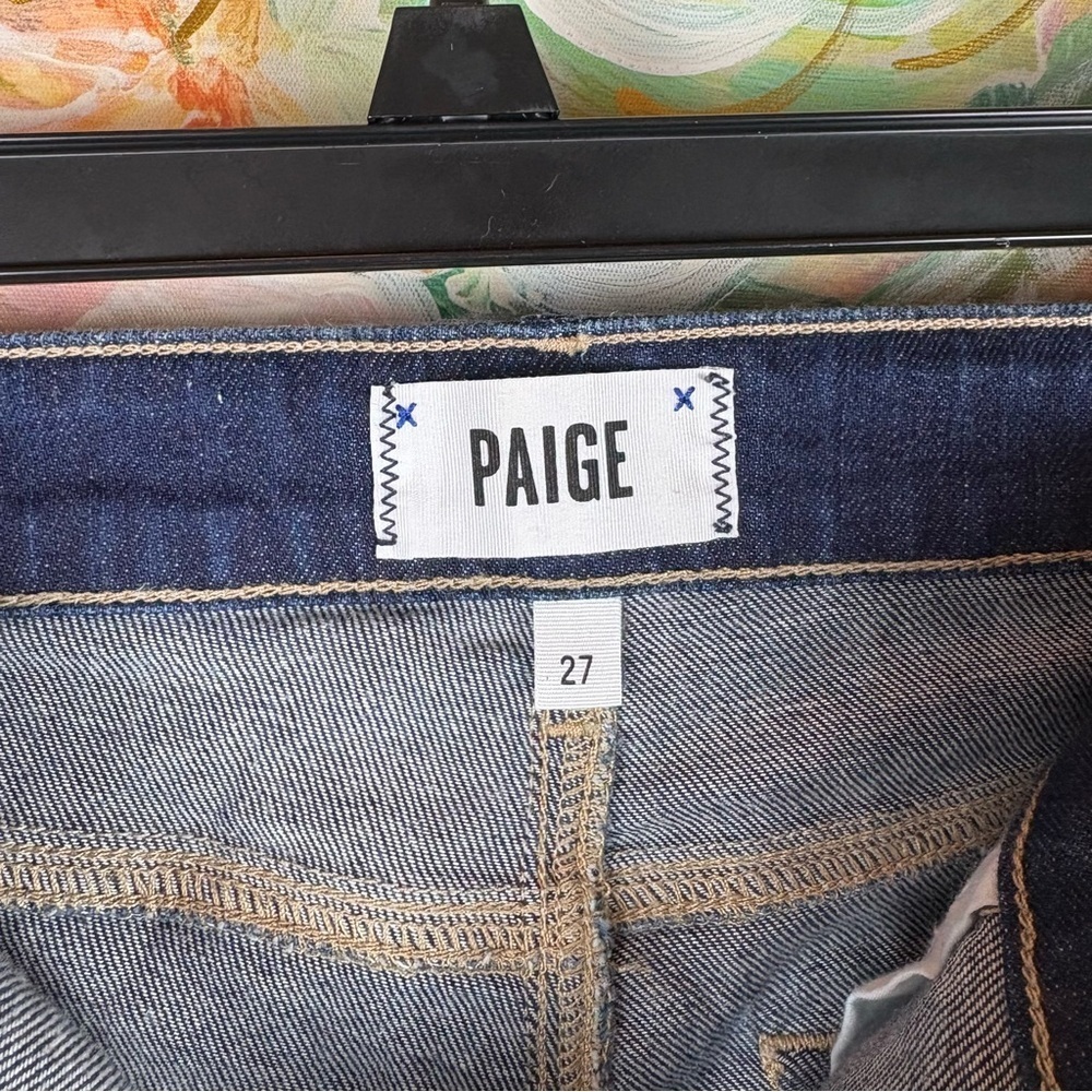 PAIGE Denim Shorts Size 27 – Cuffed Hem – Excellent Condition - Picture 4 of 9